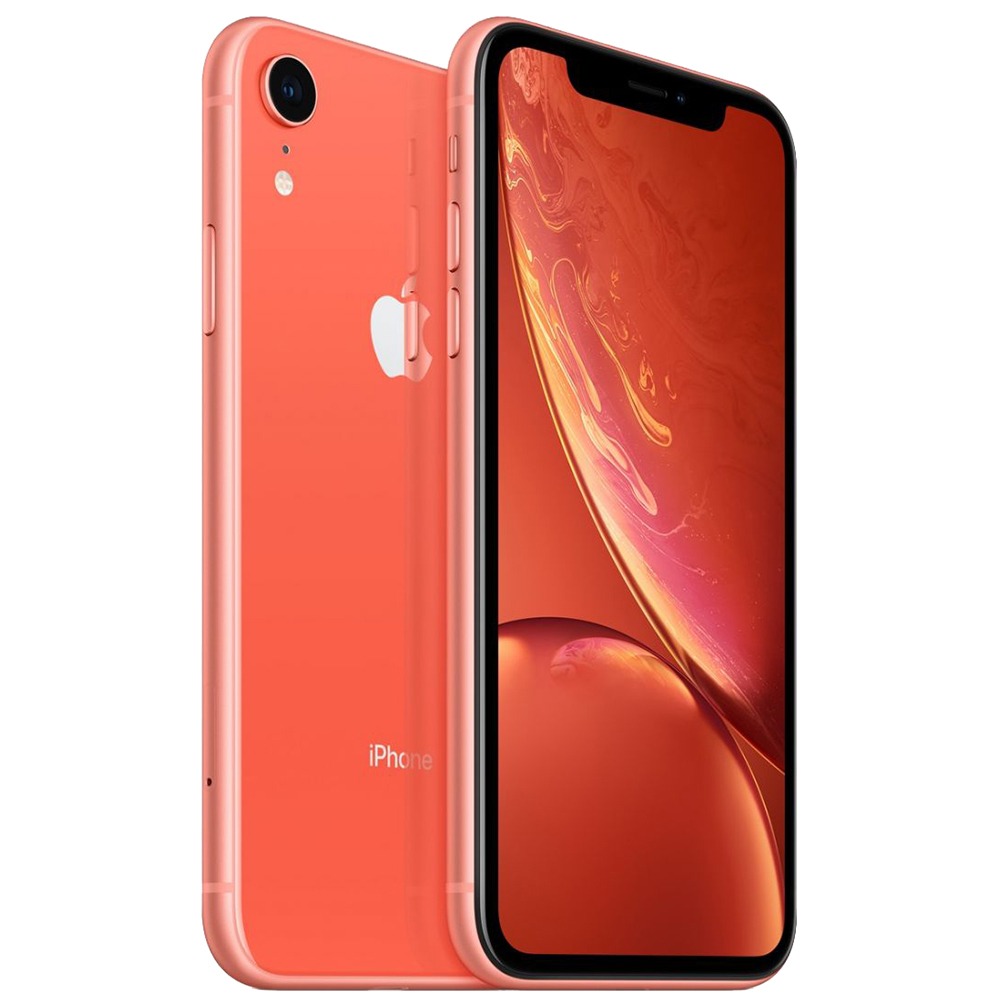 iPhone XR 128 ГБ Coral (коралловый) купить по цене 22 990 ₽ в Москве